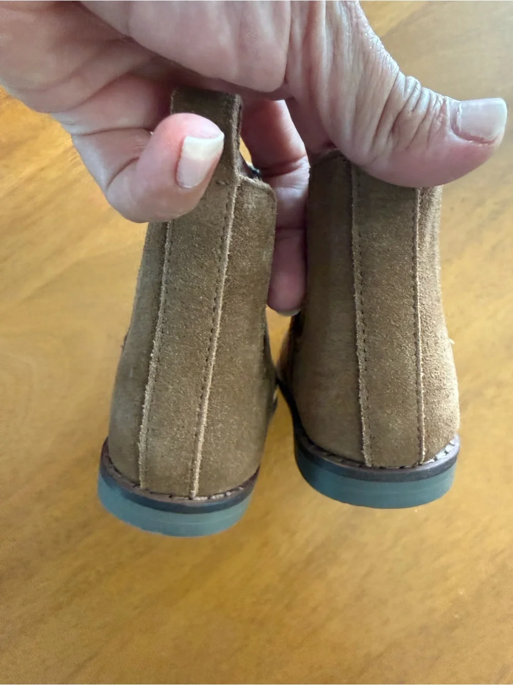 NWOT Janie & Jack Brown Suede Chelsea Boots